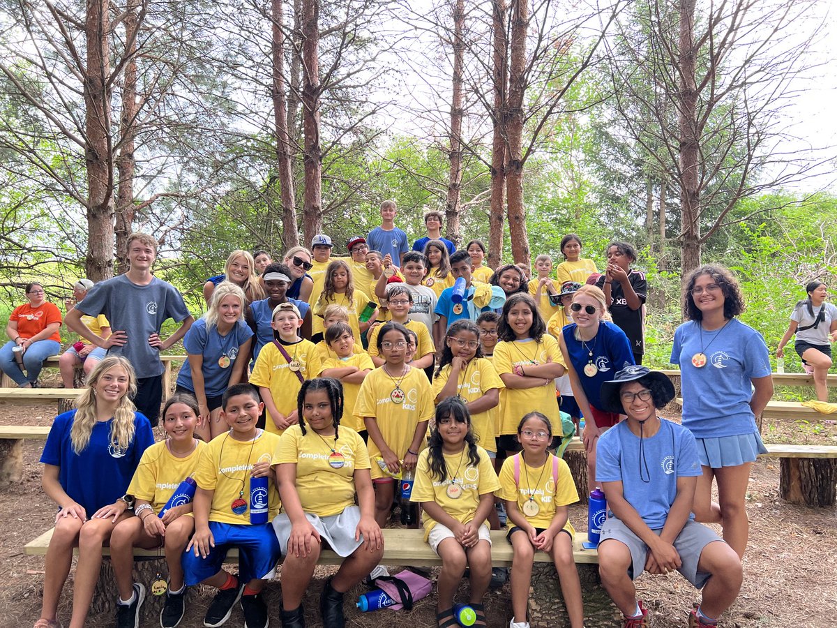 BrookBench's tweet image. Completely kids hanging at Camp Cunningham and getting a taste of nature!  Love it!!