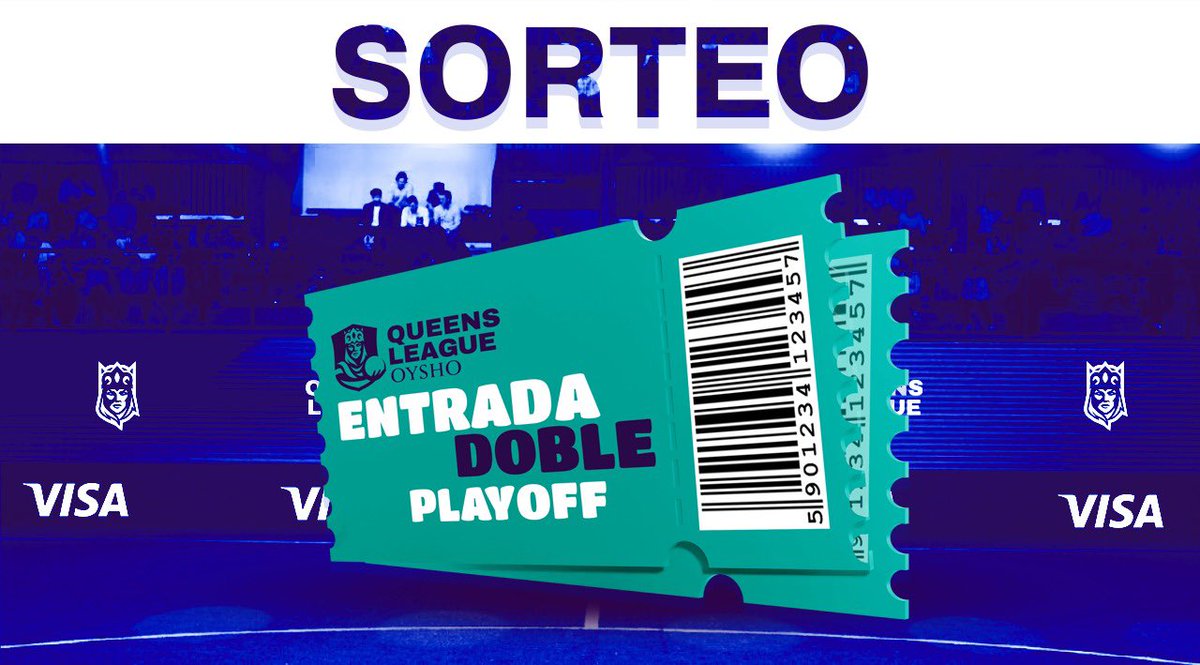 ElTronoKL's tweet image. 🎙️#QueensLeague | SORTEO ☘️

📌 Gracias a #Visa te ofrecemos la posibilidad de asistir al Cupra Arena este sábado sorteando 2 entradas dobles

📌 Para participar solo tienes que:

🔘 Seguir a @Visa_ES y @ElTronoKL
🔘 Hacer RT
🔘 Etiqueta a quién llevarías contigo