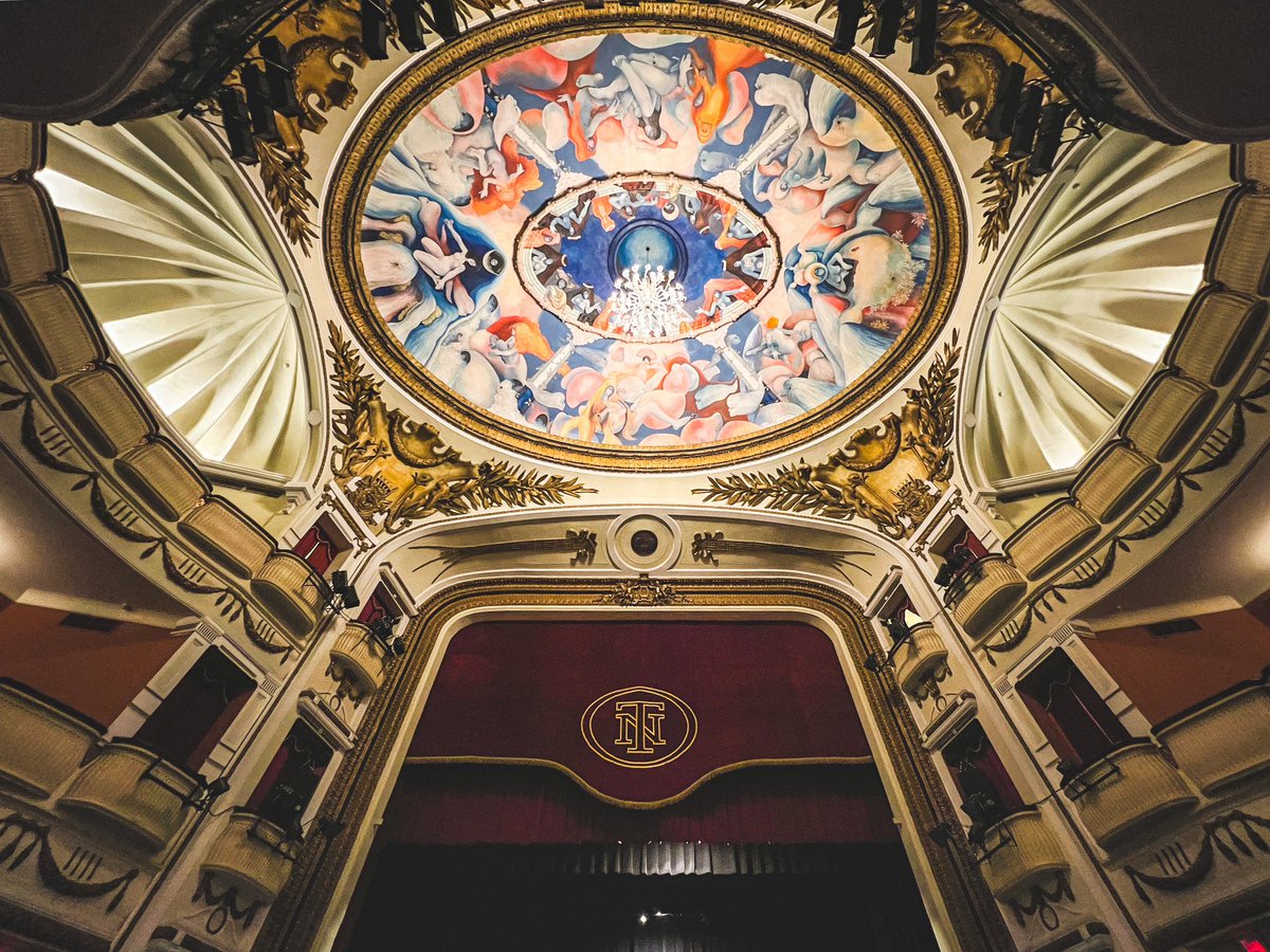 cp_castasus's tweet photo. Teatro Nacional de El Salvador 🇸🇻 opened in 1903 and its Great Hall is one of the most elegant in all of Central America 🎭 🎼  #SanSalvador #ElSalvador https://t.co/e8TmPqeKqu