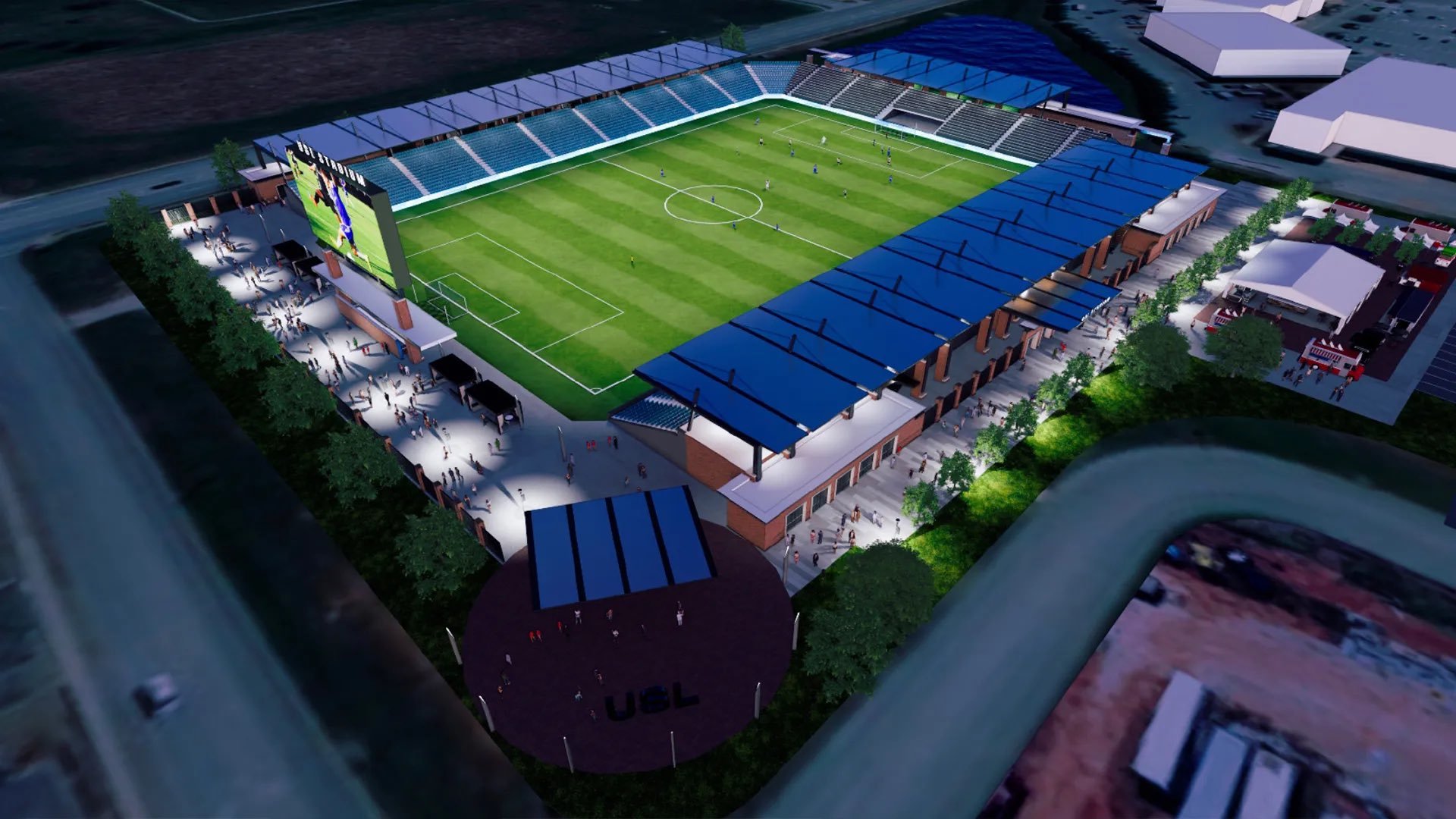 MLS Buzz on Twitter "This is a rendering of a stadium for USL that has