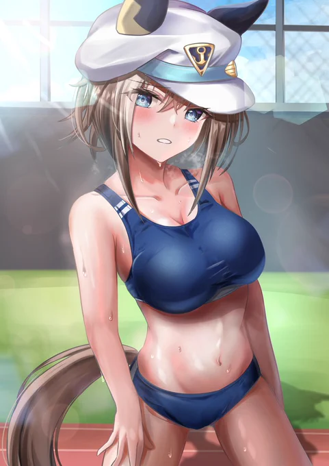 「暑い……」#ウマ娘 #シュヴァルグラン 