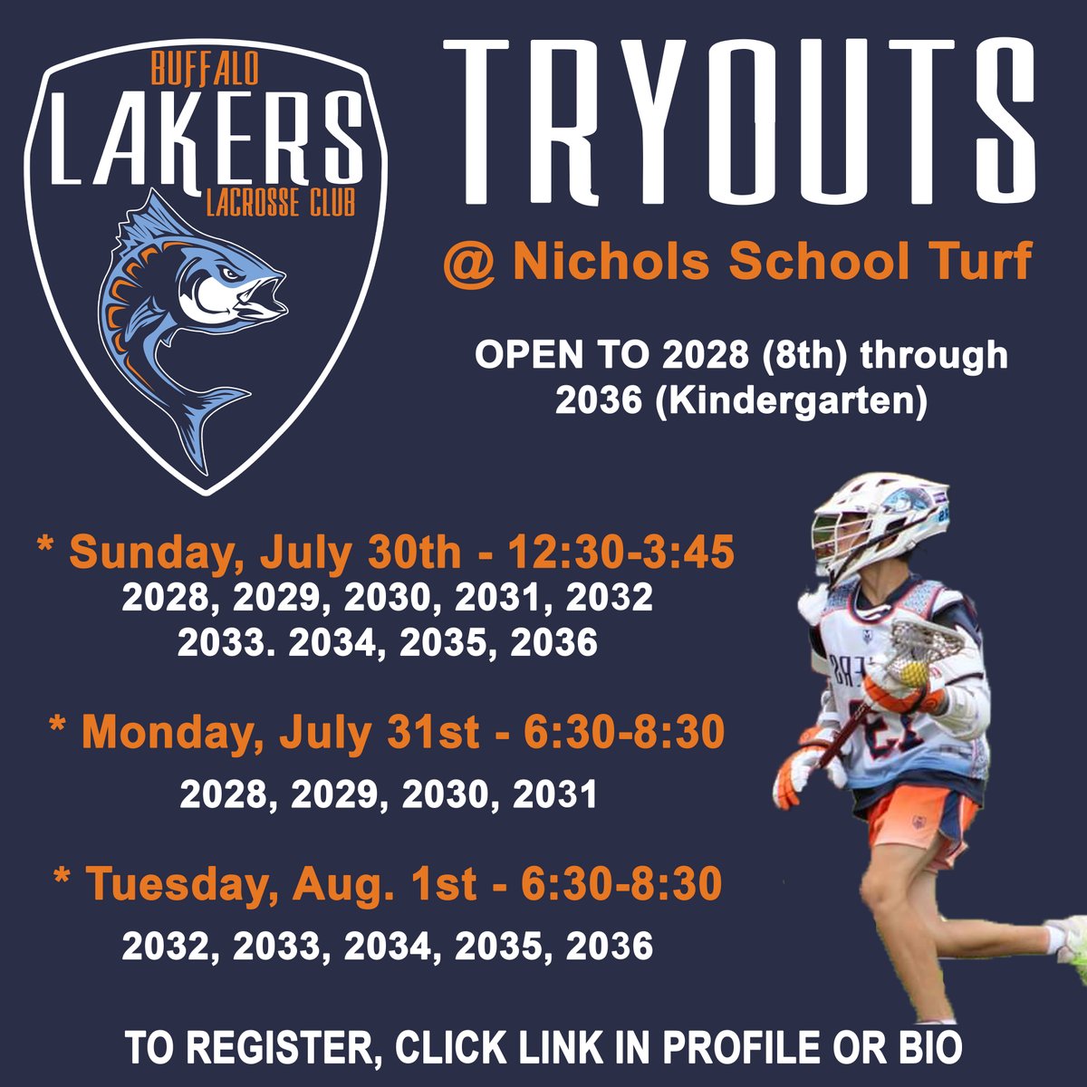 Buffalo Lakers Lacrosse Club tweet media