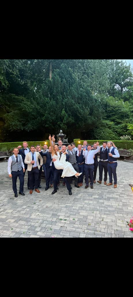 I was always told "good things come to those who wait" <a href="/Catheff1/">Catherine Heffernan</a> held tough for 10 years, until Saturday!🥳👰💃We are really thriving now!! 😃