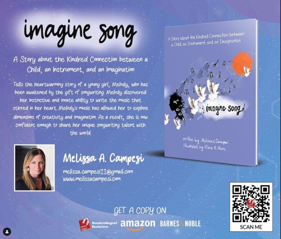 featured in
Publisher's Weekly Magazine
'Writers to Watch'
July 3, 2023 edition

#childrensfiction
#imaginesong
#creativemagic