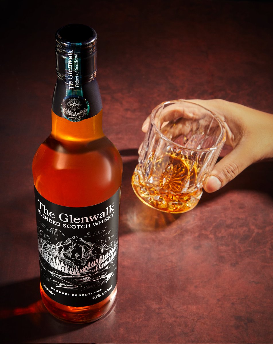 Glenwalk Scotch Whisky - simply the best in every pour. #SanjayDutt #TheGlenwalkWhisky #TheProductOfScotland #ForgeYourOwnPath #Whisky #Scotch #Scotland