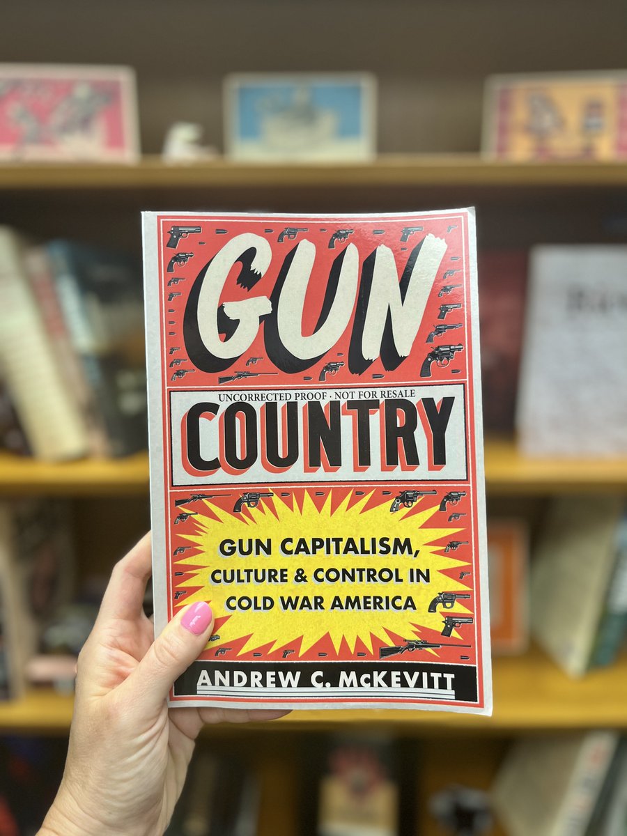 "A superb corrective to the debate over America's gun problem and what to do about it. This is a fresh and timely history." —<a href="/DrKyleBurke/">Kyle Burke</a> on <a href="/drewmckevitt/">Drew McKevitt (gone from this bad site)</a>'s GUN COUNTRY