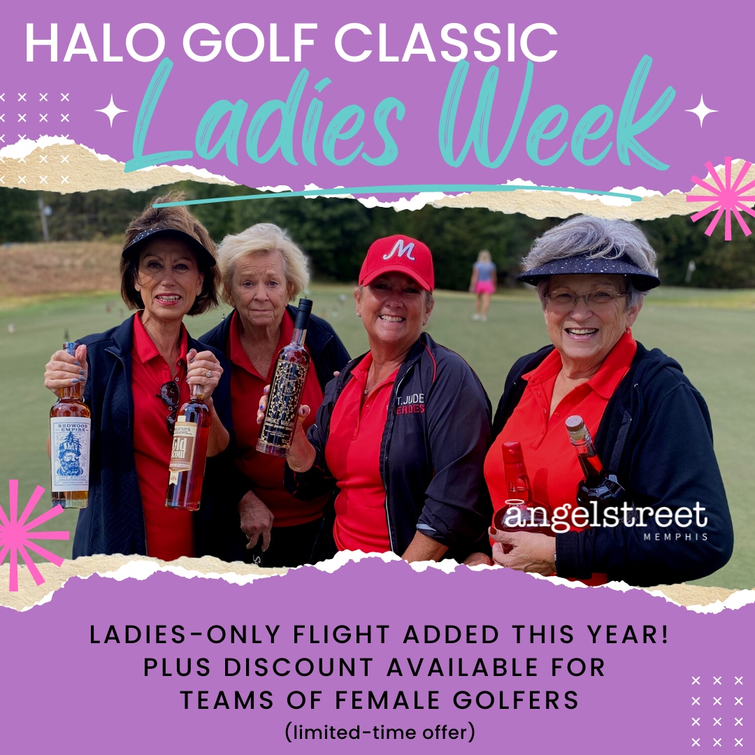 Let's Go Girls! Win big during our Halo Golf Classic with various contests and a new 3rd flight of prizes just for all-female teams! 
-
Register your team of 4 ladies through 7/23 using promo "4LADIES" to receive $400 off. 
-
Halo Golf Classic, Sept. 25, 2023, Spring Creek Ranch