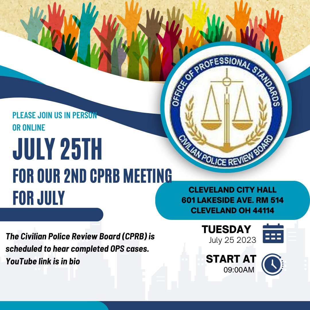 Cleveland Office of Professional Standards (OPS) tweet media