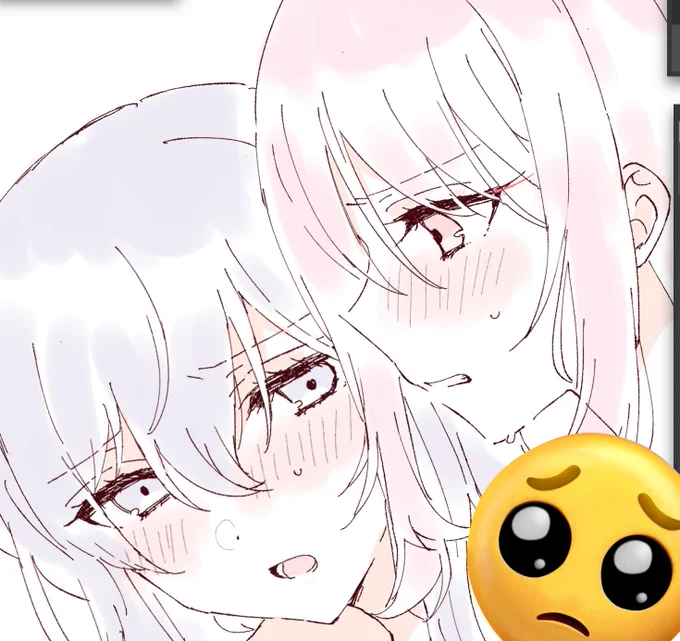 左のmzmfもたまには描いてみるか…と思い途中