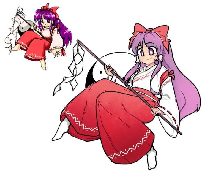 #東方Project #東方旧作 #博麗靈夢 