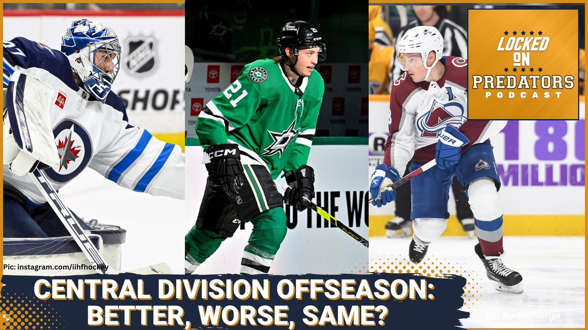 Let's play 'Better, Worse, Same' in the Central 🏒 The team that earned an 'A' this offseason 🏒 Why Duchene will make the Stars even better 🏒 Our way too early power rankings 📽️🎧: linktr.ee/LockedOnPredat…