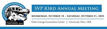 Happy #FossilFriday!  This morning we received notifications that our #SVP2023 abstracts were accepted, and we look forward to seeing everyone in Cincinnati this coming October!