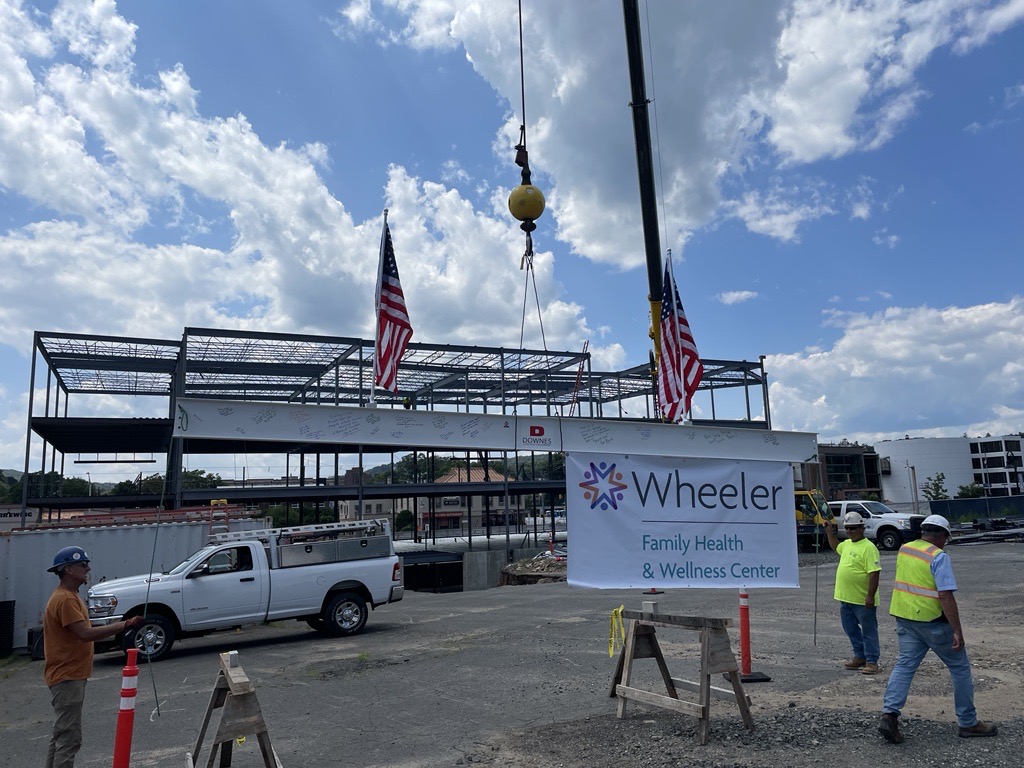 A great milestone was achieved 7/20 moving steps closer from a vision to reality at the <a href="/WheelerHealth/">Wheeler Health</a>  Family Health &amp; Wellness Center in <a href="/BristolAllHeart/">Bristol, Connecticut</a>   Dave Aucoin, P.E. was on hand for the beam signing along with <a href="/TectonArchitect/">Tecton Architects</a> &amp; <a href="/CompanyDownes/">Downes Construction Company</a> #mentalhealth