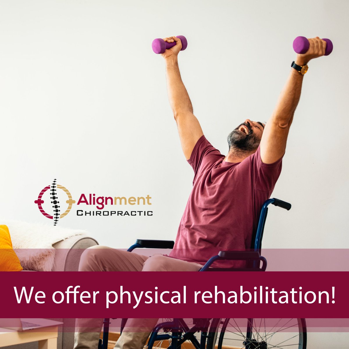 AlignmentChiro's tweet photo. Alignment Chiropractic offers physical rehabilitation for the treatment of musculoskeletal injuries, including sports and work-related injuries.
#alignmentchiropractic #chiropractor #alignment #alignyourspine #alignyourhealth #alignyourlife #doctorofchiropractic #summerville https://t.co/DIV4wywvLj
