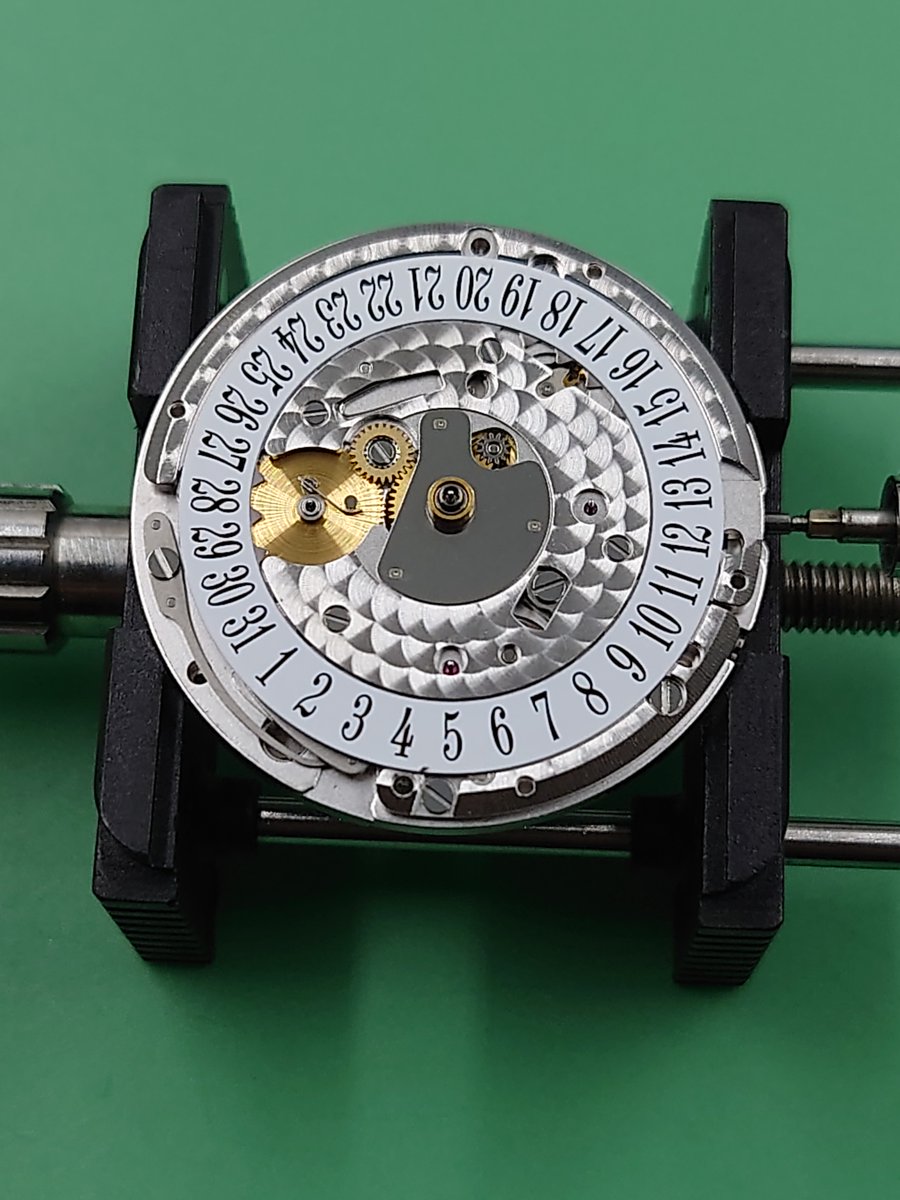 swisstimeworks's tweet image. #breguet
#transatlantic
#TypeXX
#オーバーホール
＃時計修理
一部ガンギ車の潤滑油切れでした。
いつもながらいいムーブメントでした。😊