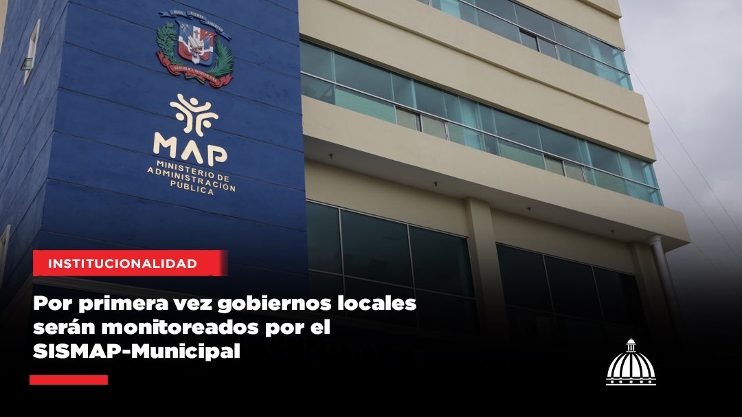Comunicaciondo's tweet photo. Por primera vez, el 100 % de los gobiernos locales serán monitoreados en el proceso de implementación del Presupuesto Participativo Municipal a través del Sistema de Monitoreo de la Administración Pública Municipal.
https://t.co/funKwtRn5w

#ComunicacionesDO https://t.co/y0Txy6FJEE
