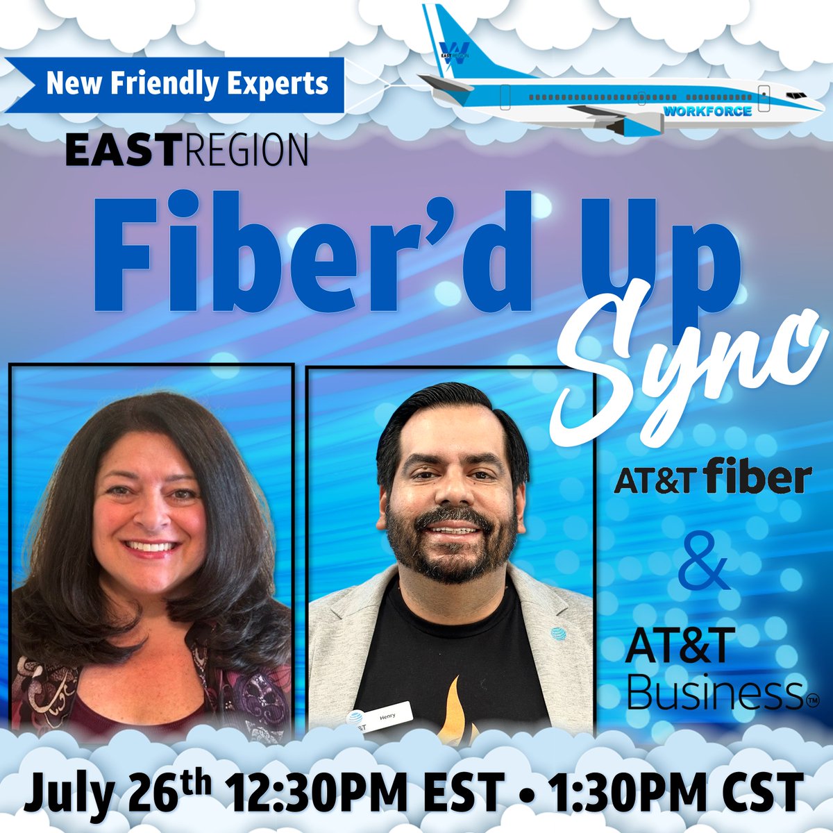 🗣️🥳Coming to you live and loud!!! Our Fiber'd Up call is this Wednesday! Meet us there to discuss all things consumer and business fiber. This is one that you do not want to miss. Check your calendar for the invite!🤩✈️