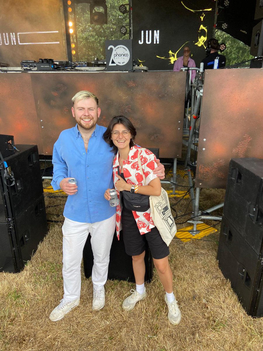 As much as we would all love to be there today to celebrate 20 Years Of Phonica at @junction_2 festival we are delighted our own Ysanne and Skip Wooznam are holding it down in our name! Loads more to come too with Dixon, Daphni b2b Hunee and Dan Shake. Get down to the Quad!