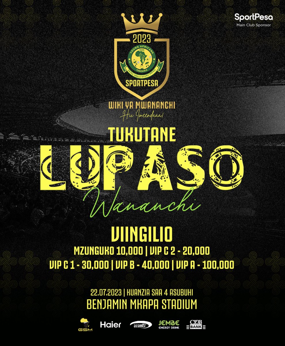 Glorympayo's tweet image. Tukutane Lupaso #weekyamwananchi