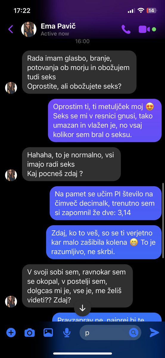 PeterZibert's tweet photo. Če koga zanima, kako popolnoma očarati nasprotni spol v kratkem klepetu,… Ni za kaj, obvladam! https://t.co/WUakkeq8mw