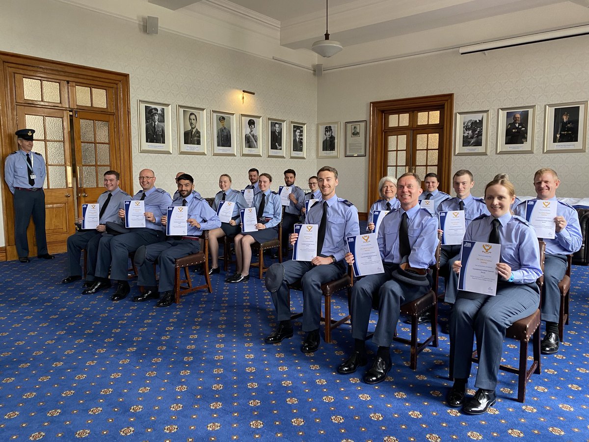 Commandant RAF Air Cadets (@comdtac) on Twitter photo Many congratulations to the latest graduates of the <a href="/aircadets/">RAF Air Cadets</a> Combined Initial Course, pictured here in College Hall at Cranwell.
A huge thank you for volunteering with use, and very best of luck when you get back to your units. Many congratulations to the latest graduates of the <a href="/aircadets/">RAF Air Cadets</a> Combined Initial Course, pictured here in College Hall at Cranwell.
A huge thank you for volunteering with use, and very best of luck when you get back to your units.