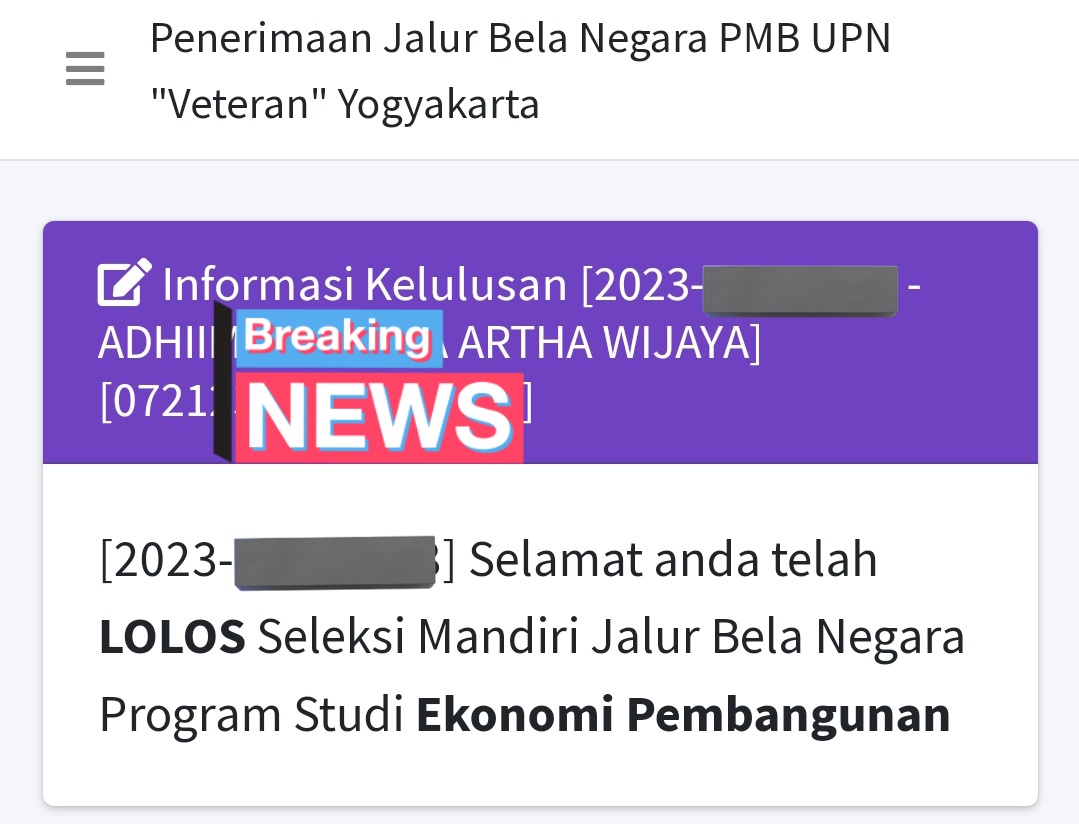 ayundartha's tweet photo. Alhamdulillah Ya Allah akhirnya bisa jadi maba upnvy🙏
Terima kasih banyak Ya Allah karena udah ngasih aku kesempatan buat jadi maba di tahun 2023 inii😭😭 https://t.co/fPZlBWOMvE