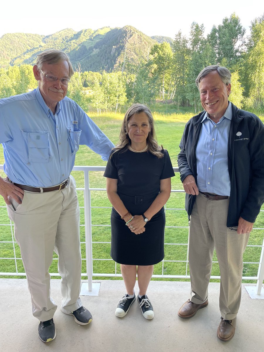 Chrystia Freeland tweet media