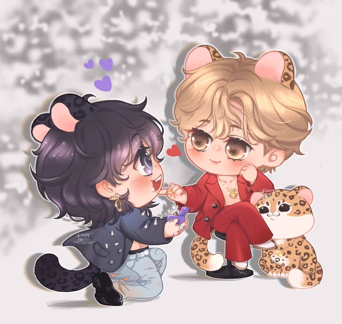 I'll loving you right  #taekook #kookv #태국 #グクテテ