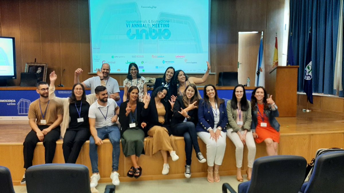 The #6AMCINBIO at <a href="/cinbio_uvigo/">CINBIO</a> <a href="/uvigo/">Universidade de Vigo</a> says goodbye until next edition 🥲 From the organizing committe we only have words of gratitude for all the attendees and our wonderful speakers. See you at VII Annual Meeting!!  #teamCINBIO <a href="/noelQueipo/">Noel Queipo</a> <a href="/Noa_Carames/">Noa Caramés</a>