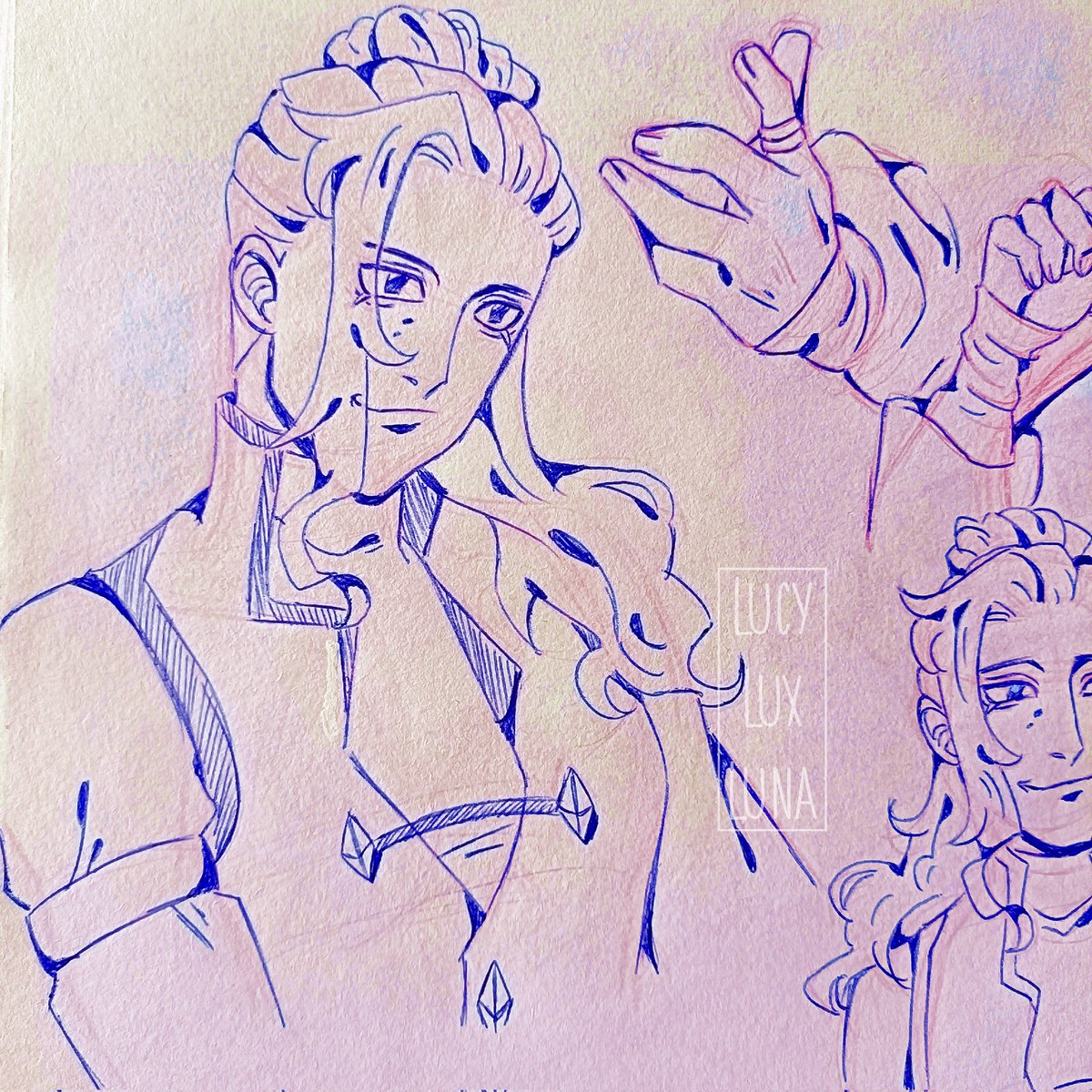 LucyLuxLuna's tweet photo. Some sketches/drawings of TS ocs ❤️💖
I really love how these ones look ✨
All of them goes by she/her!
#touchstarvedoc #redspringstudios #touchstarvedgame #ocart #ocartist #sketchbookart #sketchbookartist #traditionaldrawing https://t.co/iVjgPGFruA