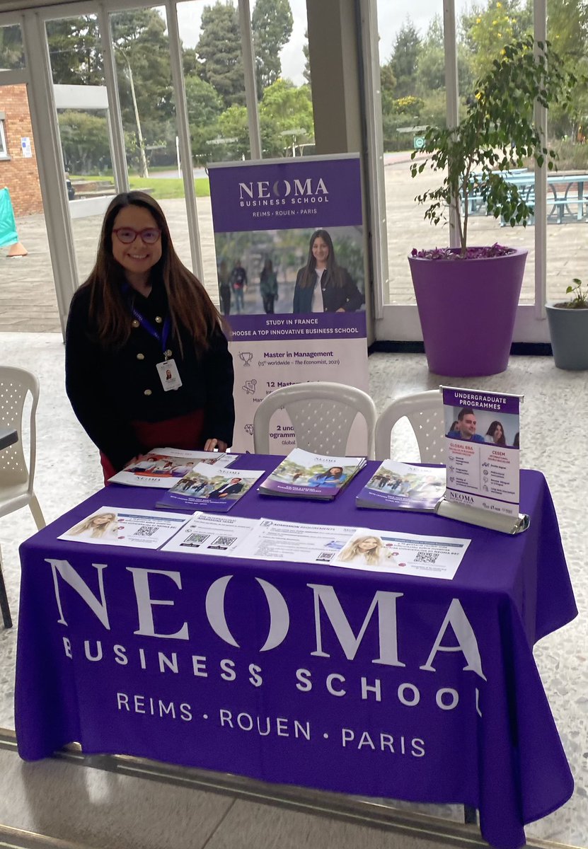 Anya Angélica Cárdenas (@anyacardenas) on Twitter photo En <a href="/NEOMAbs/">NEOMA Business School</a> Oficina LatAm estamos cerrando el año académico con feria de universidades en el @ColegioCafam #studyinfrance #neomabs #neomabslatam En <a href="/NEOMAbs/">NEOMA Business School</a> Oficina LatAm estamos cerrando el año académico con feria de universidades en el @ColegioCafam #studyinfrance #neomabs #neomabslatam