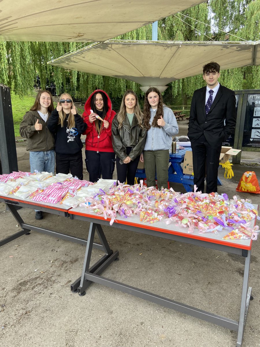 Sixth Form students raise £1300 at their ‘Faith in Action Fair’. All proceeds to our India clinic.  Very proud of you all.