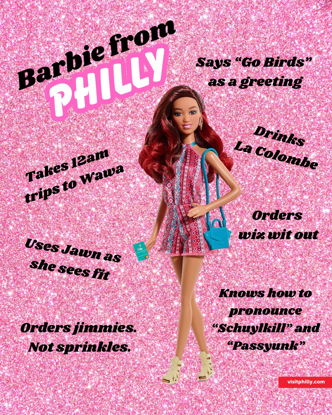 Visit Philly on Twitter: "Philly Barbie is the “It Girl” #visitphilly #