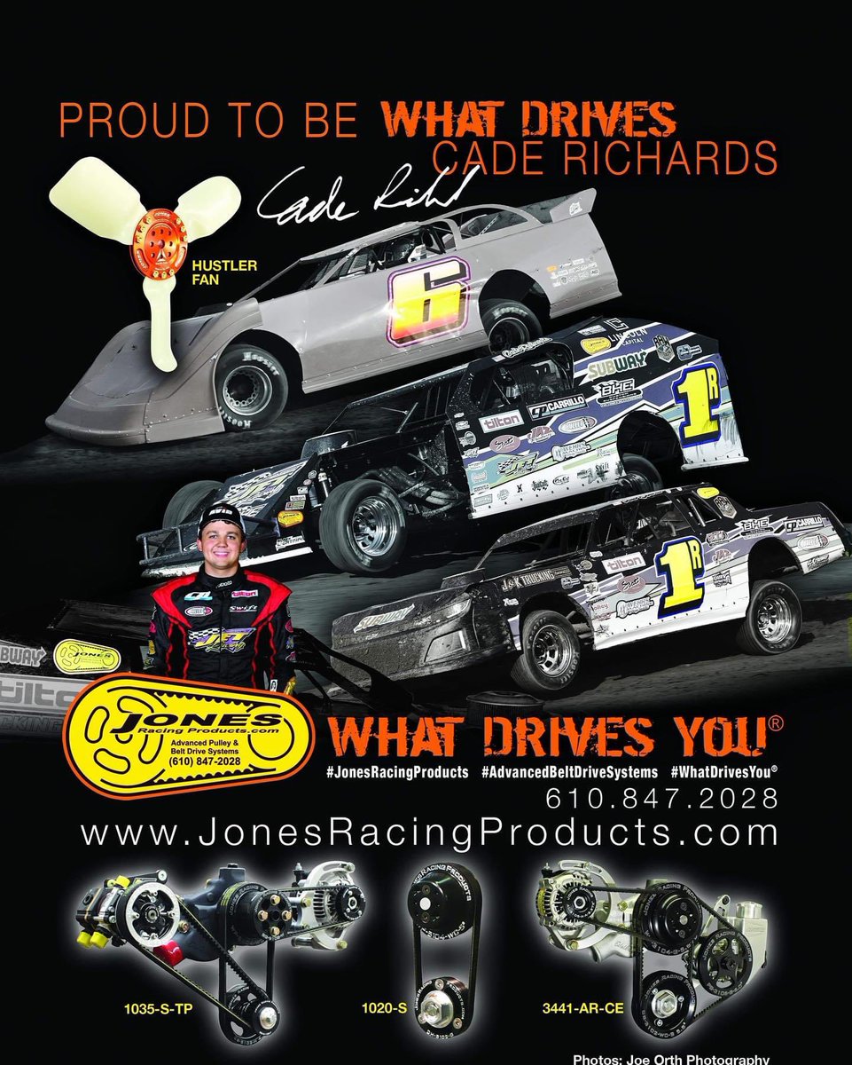 modracer1r's tweet photo. Really cool to see Cade and his cars featured in an ad for @JonesRacingProd in Dirt Empire magazine #whatdrivesyou®️ #jonesracingproducts #advancedbeltdrivesystems https://t.co/P7T3lTdxnG