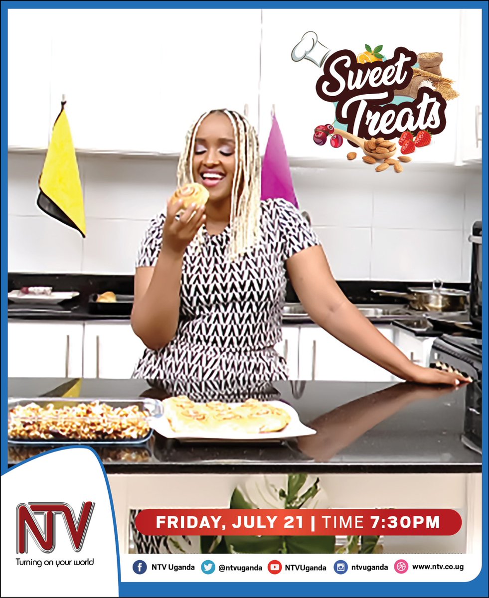 ntvuganda's tweet photo. Grab your popcorn🍿 and your comfiest blanket—it's movie night! Join us at 7:30pm as Chef @Faizafabz sets up the Kitchen to show you how to make delicious Caramel Popcorn. 🎥🍿 See you there!" #CookWithFaiza

#NTVSweetTreats https://t.co/9PEo7qkvGK