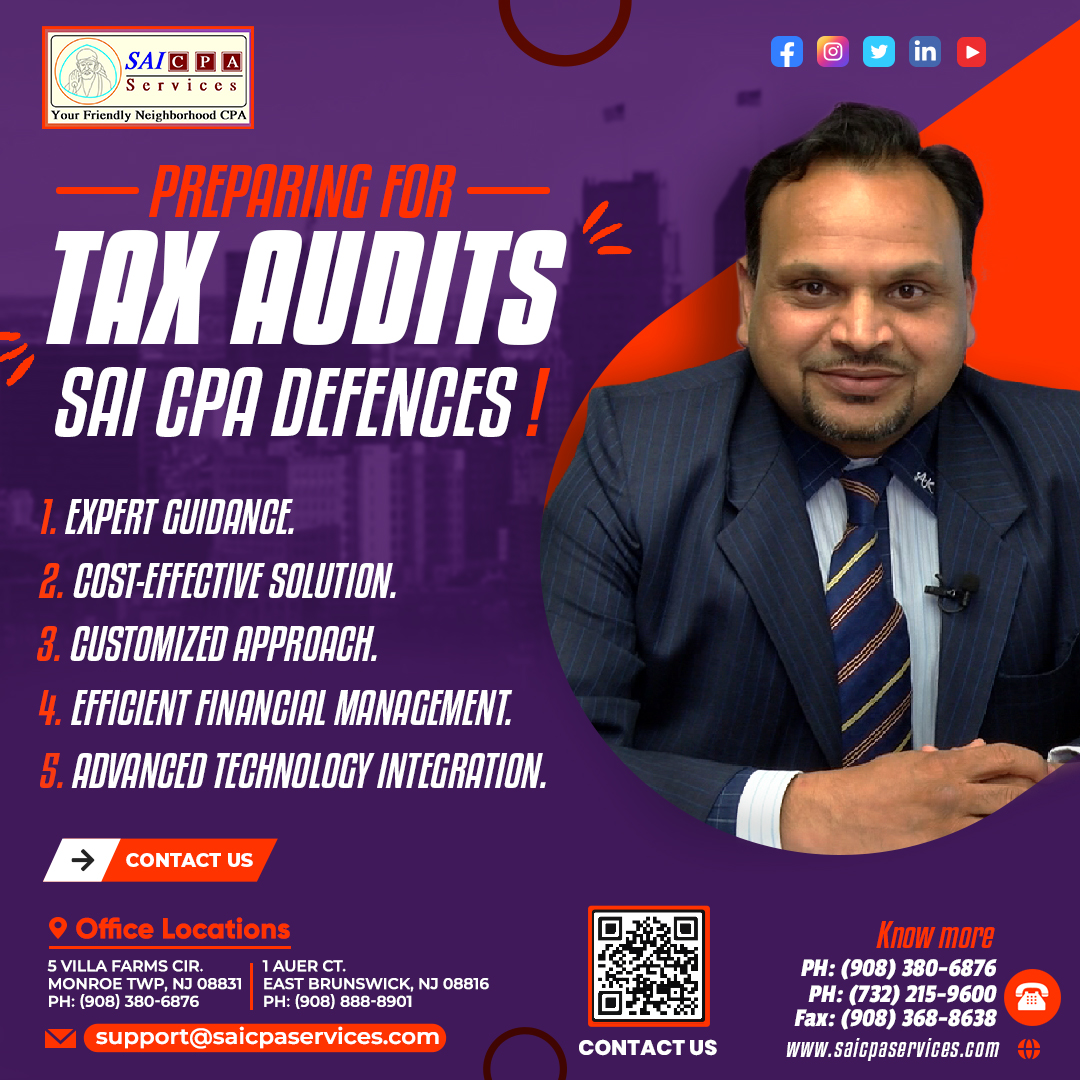 SaiCPA's tweet image. By following these expert tips from Sai CPA Services, you can effectively prepare for tax audits, minimize risks, and increase your chances of a successful outcome.
#TaxTips #CPATips #TaxPreparation #TaxPlanning #FinancialAdvice #TaxSavings #TaxDeductions #TaxSeason #IRSGuideline
