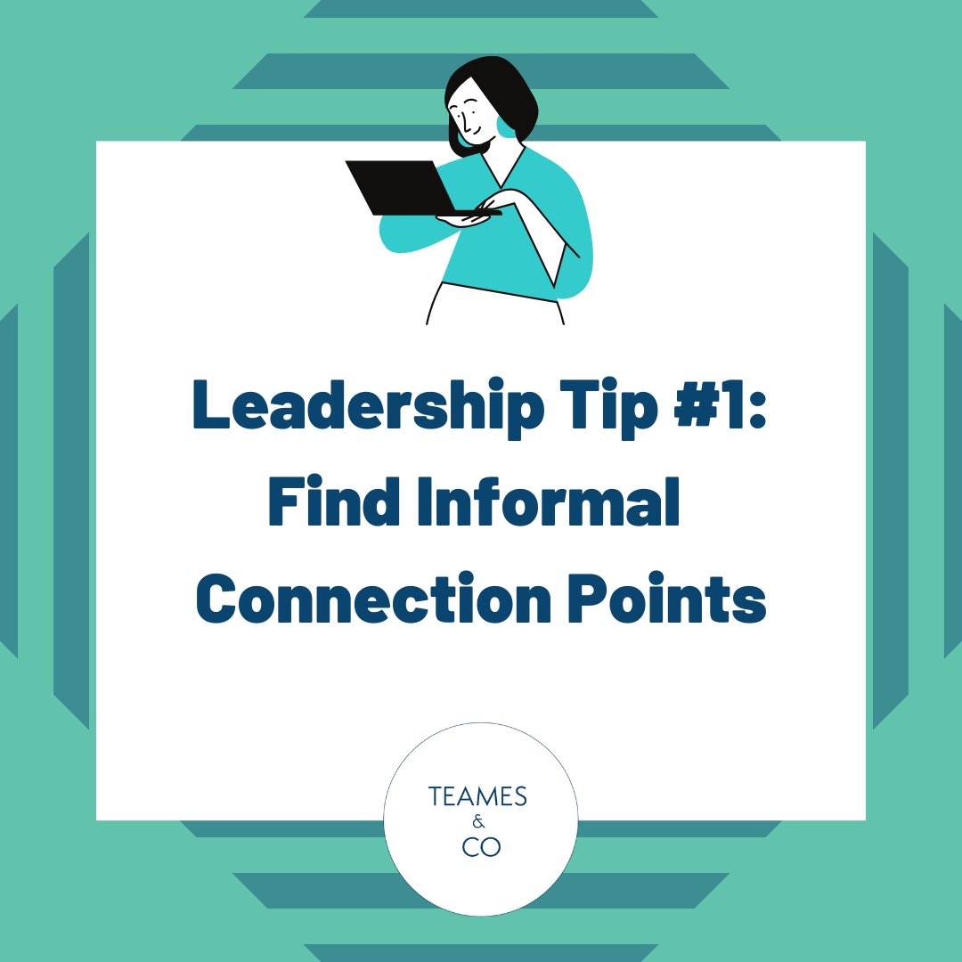 teamesandco's tweet photo. Remote team members may enjoy the option to connect after work, but you want to be careful to not always take time outside of the scheduled work day. Finding informal connection points into the day can help remind your team that you care about them vs. their productivity. https://t.co/rN5VYXcdig
