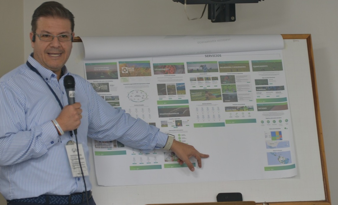IICAColombia's tweet photo. Exposición de aportes de los grupos de trabajo del taller 'Diseño, Implementación y Operatividad de una Plataforma Hub', actividad que hace parte del proyecto Readiness, realizado el pasado 19 de julio en la sede de @IICAColombia https://t.co/V6XnQXefy4