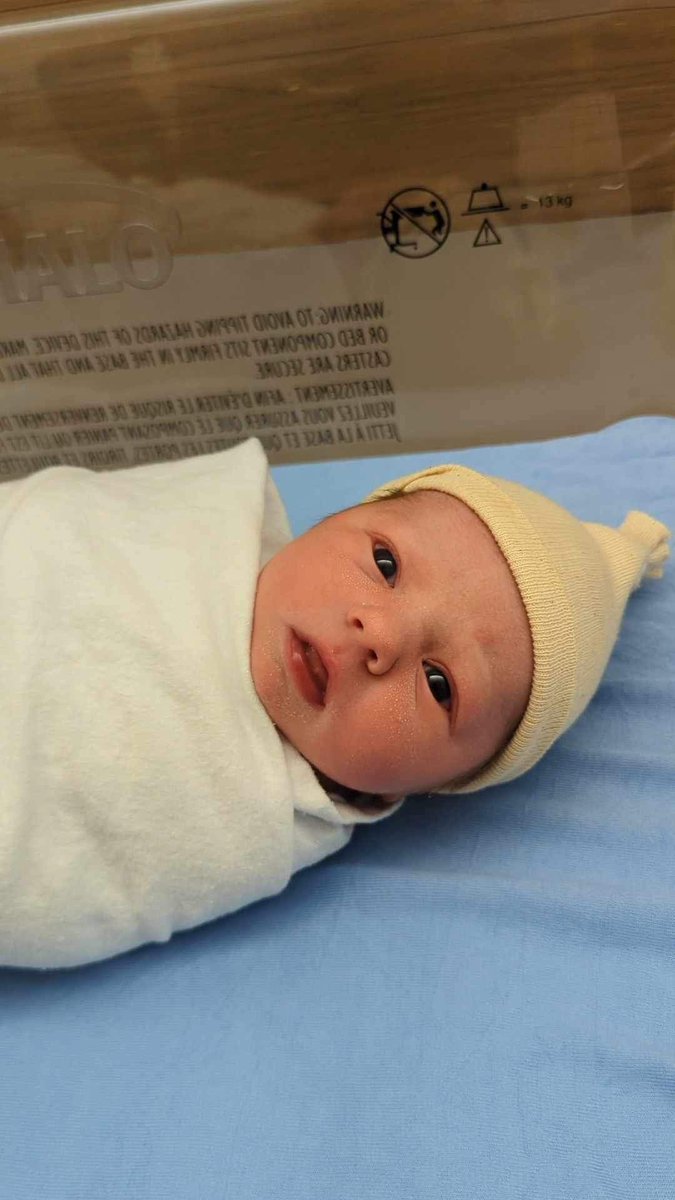 One week ago, we welcomed a new family member to the Evans’ pack. 

Allow me to introduce Miss Madelyn Evans weighing 5lbs 9oz.