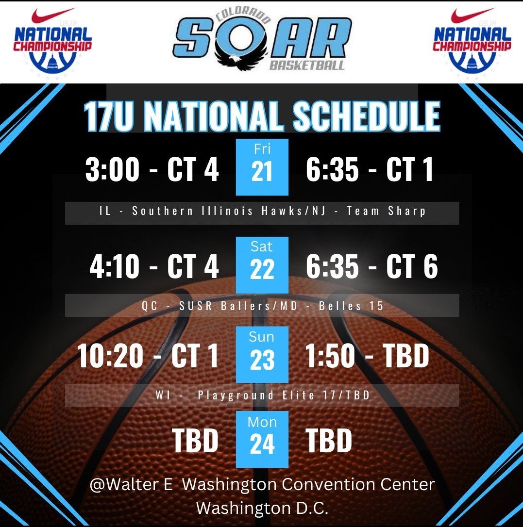Playing in the USJN Nationals this weekend in DC. Come see my Soar teammates and me take the court this weekend @BlueStarBB @USJN @girlsbballco
