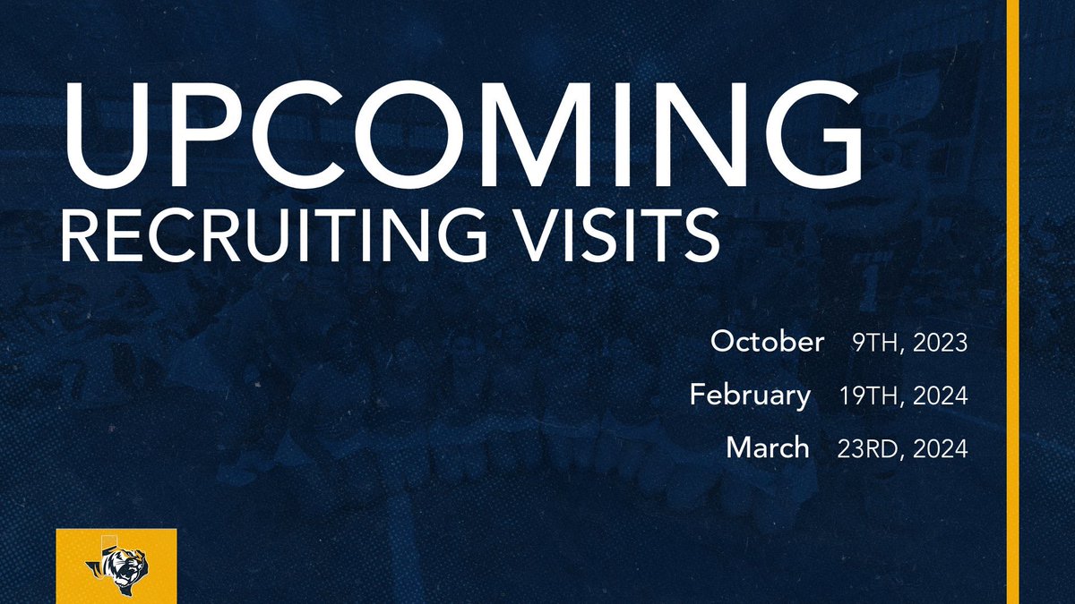 Class of 2024 and 2025! Want to learn more about our Cheer Team? Join us for our  Recruiting Visits! 

Get more details by emailing Coach Ashton at Adavis@etbu.edu or sign up for the visit through the link below! 

forms.office.com/r/VCeCbABYbv