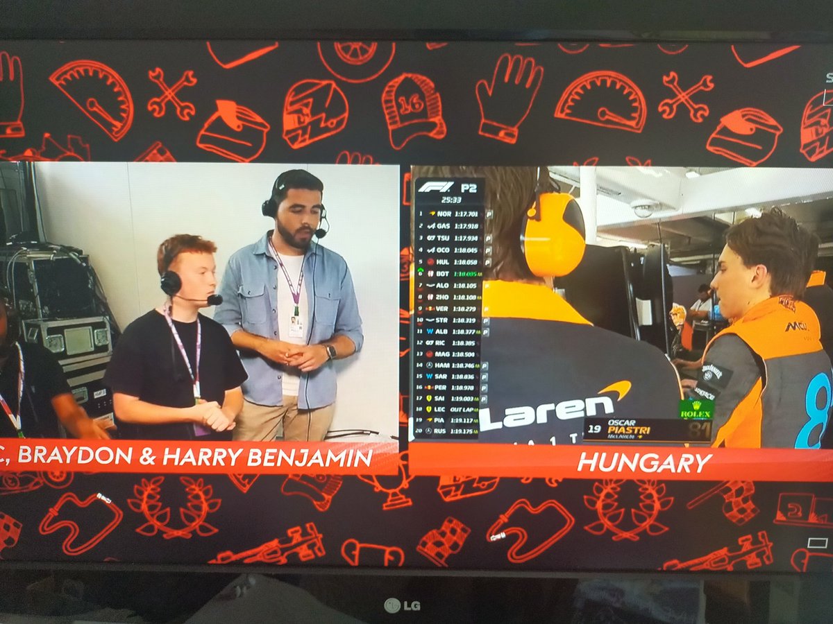 Um, @SkySportsF1 can you get the kids off this channel please. I don't want this thank you, I don't pay for Formula One to listen to this. If you must have it, put it on kids TV. #HungarianGP #f1 https://t.co/oLyW4vQ6jT