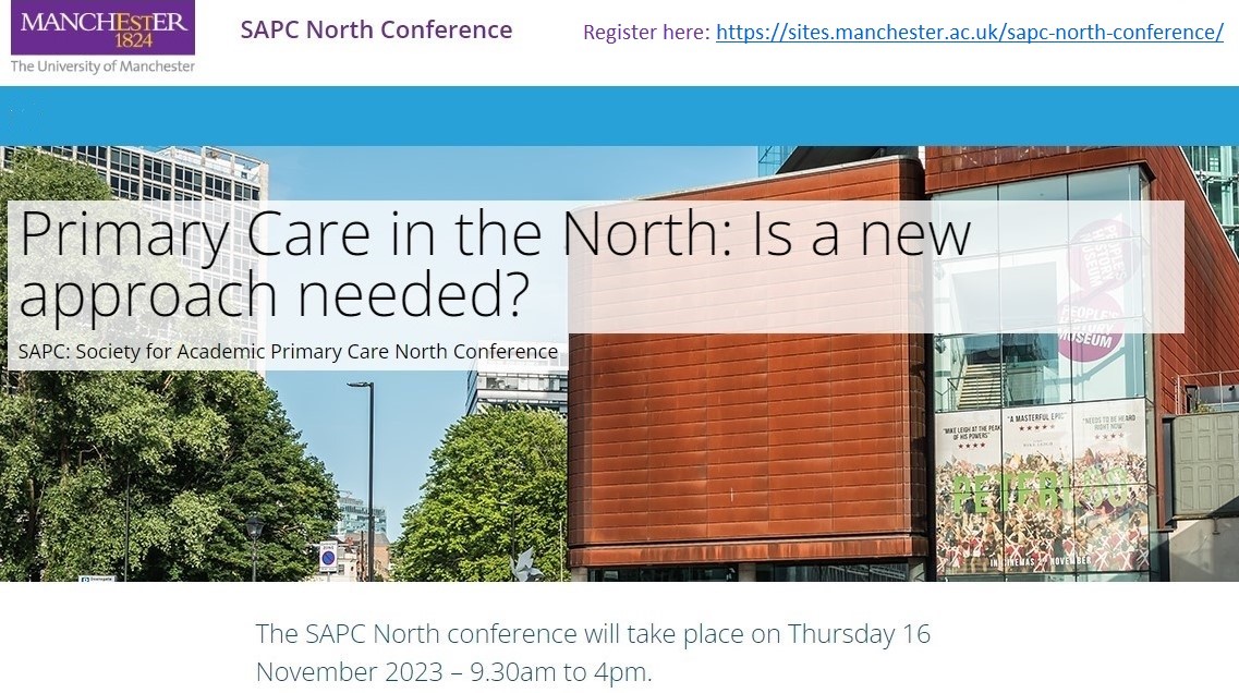 Dr Kelly Birtwell (@kelly_b5) on Twitter photo Registration for the SAPC North 2023 conference is now open! 16 November, People’s History Museum Manchester. Focusing on “Primary Care in the North: Is a new approach needed?” Register here: sites.manchester.ac.uk/sapc-north-con… <a href="/Bowercpcman/">Peter Bower</a> <a href="/sapcacuk/">SAPC</a> <a href="/khcheck/">KathCheckland</a> Registration for the SAPC North 2023 conference is now open! 16 November, People’s History Museum Manchester. Focusing on “Primary Care in the North: Is a new approach needed?” Register here: sites.manchester.ac.uk/sapc-north-con… <a href="/Bowercpcman/">Peter Bower</a> <a href="/sapcacuk/">SAPC</a> <a href="/khcheck/">KathCheckland</a>