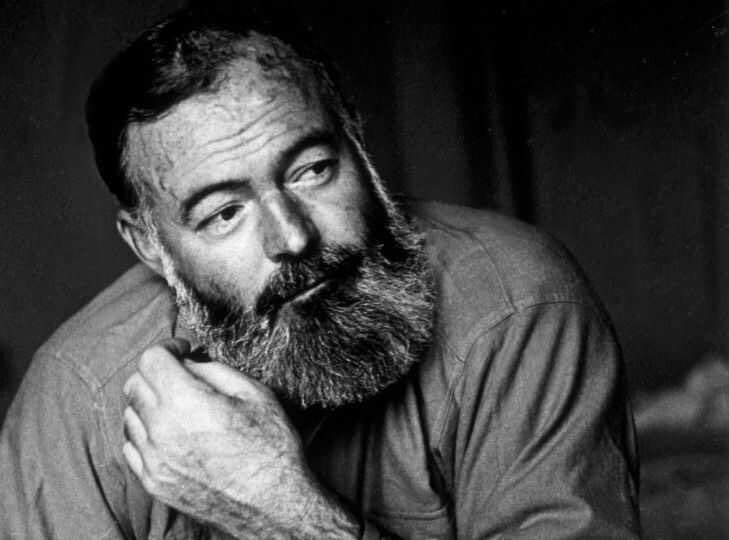 I like to listen. I have learned a great deal from listening carefully. Most people never listen. Ernest Hemingway #Botd, in 1899