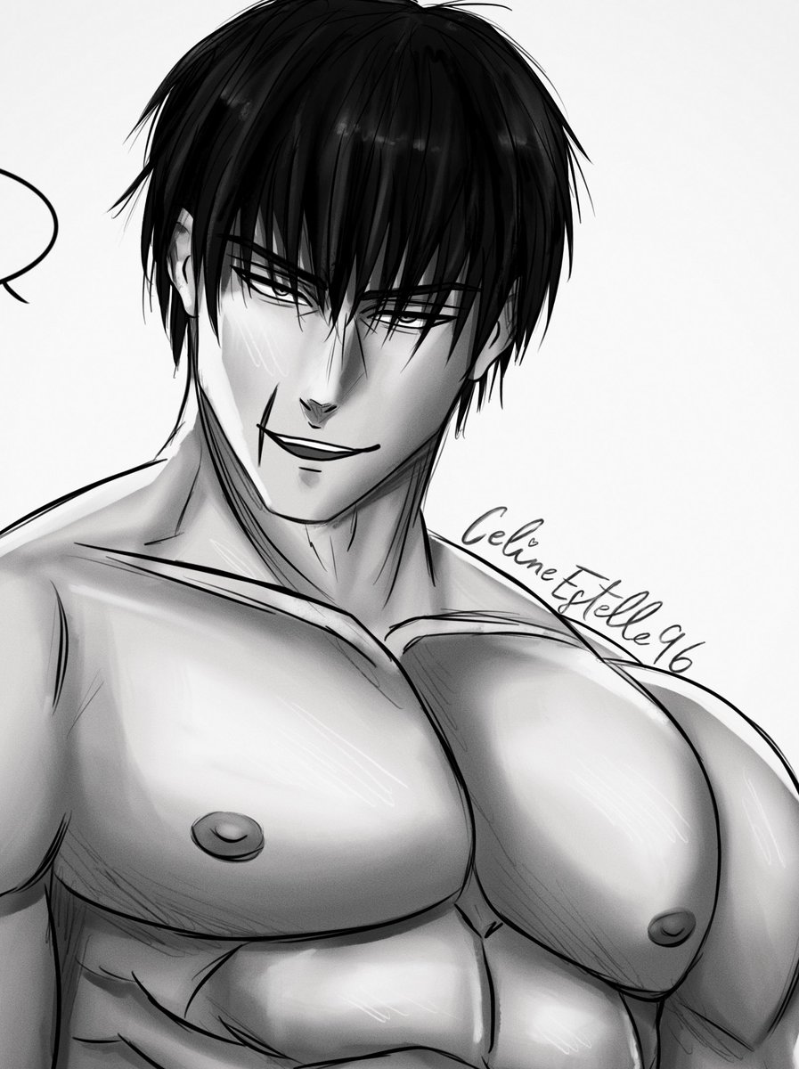 SFWCeline96's tweet photo. I‘m on my knees. #toji #TojiFushiguro #jjk #fanart #anime https://t.co/eJ5P2zWmHZ