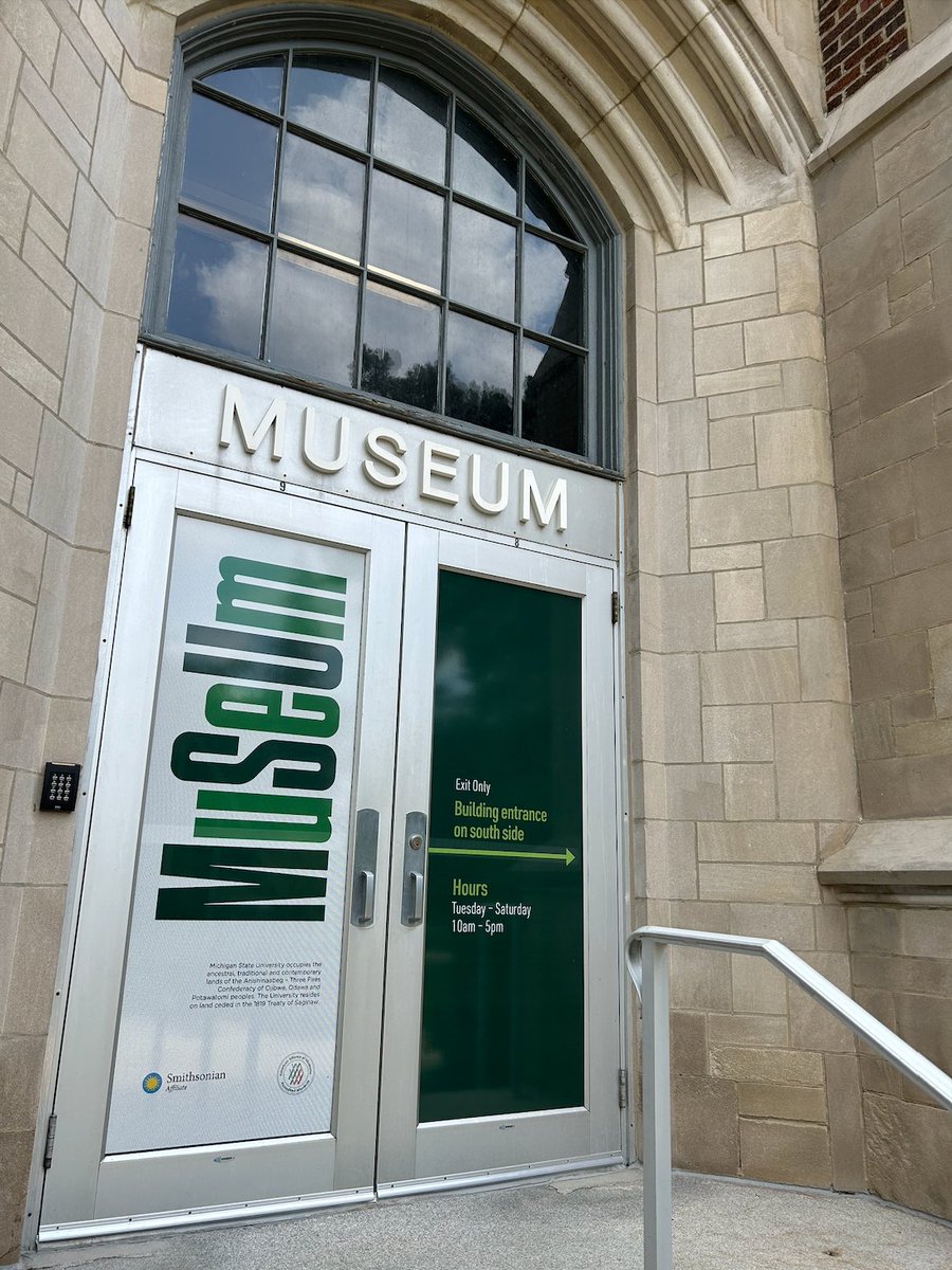 MSUMuseum's tweet photo. Did you know that the @michiganstateu Museum became the first Smithsonian Affiliate in Michigan in 2001? The Affiliate status allows the Museum the invaluable opportunity to engage in collaborative endeavors with the @smithsonian and fellow Affiliates! https://t.co/HEFMiO6CqU