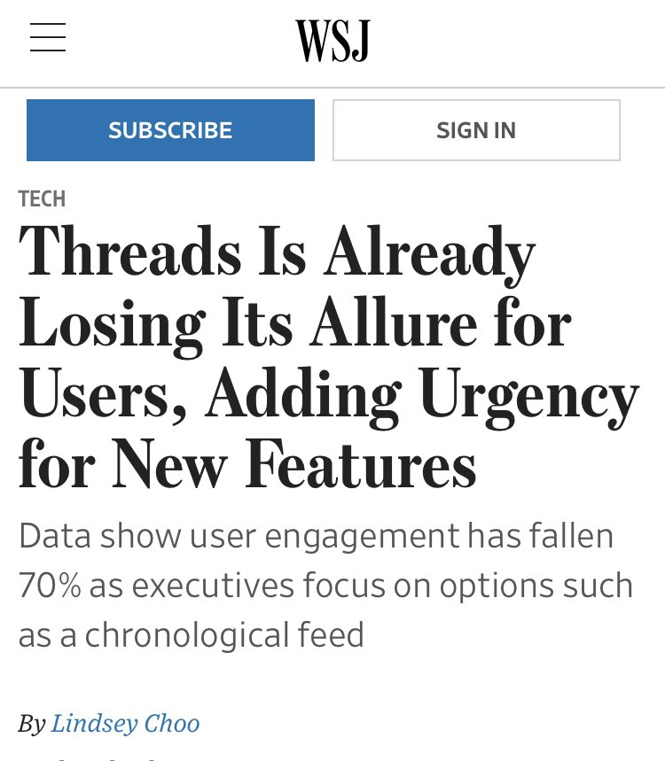 alx's tweet image. “Twitter Killer” usage down 70%