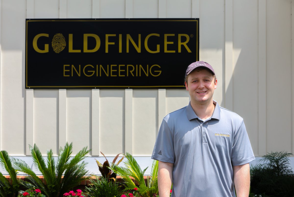 GoldFingerTech's tweet photo. Goldfinger continues to expand as we welcome Michael Marinaccio! Michael has joined our Engineering team. He will be returning to Clemson University in the fall for graduate school! Welcome to the team Michael! https://t.co/sg1agA95kT