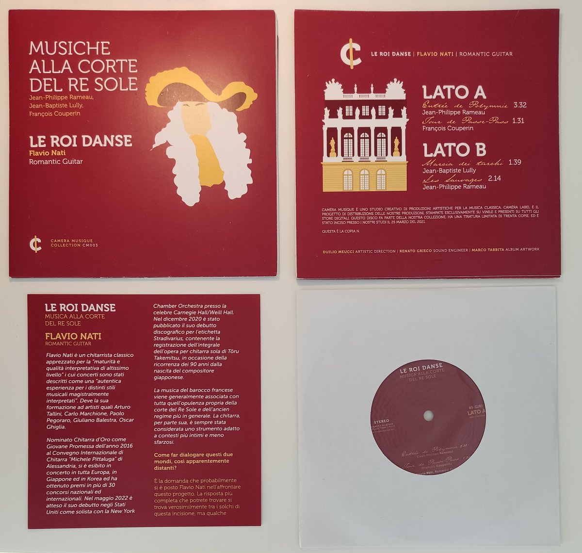 LE ROI DANSE is also an EP! 💿

It is a short vinyl with two 5 mins sides: a selection of the best tracks of the album. You can purchase it at one of my concerts! 🎶

It includes a foreword by my friend Filippo Simonelli ❤️

Produced by <a href="/CameraMusique/">Caméra Musique</a>

spoti.fi/44rWfbx