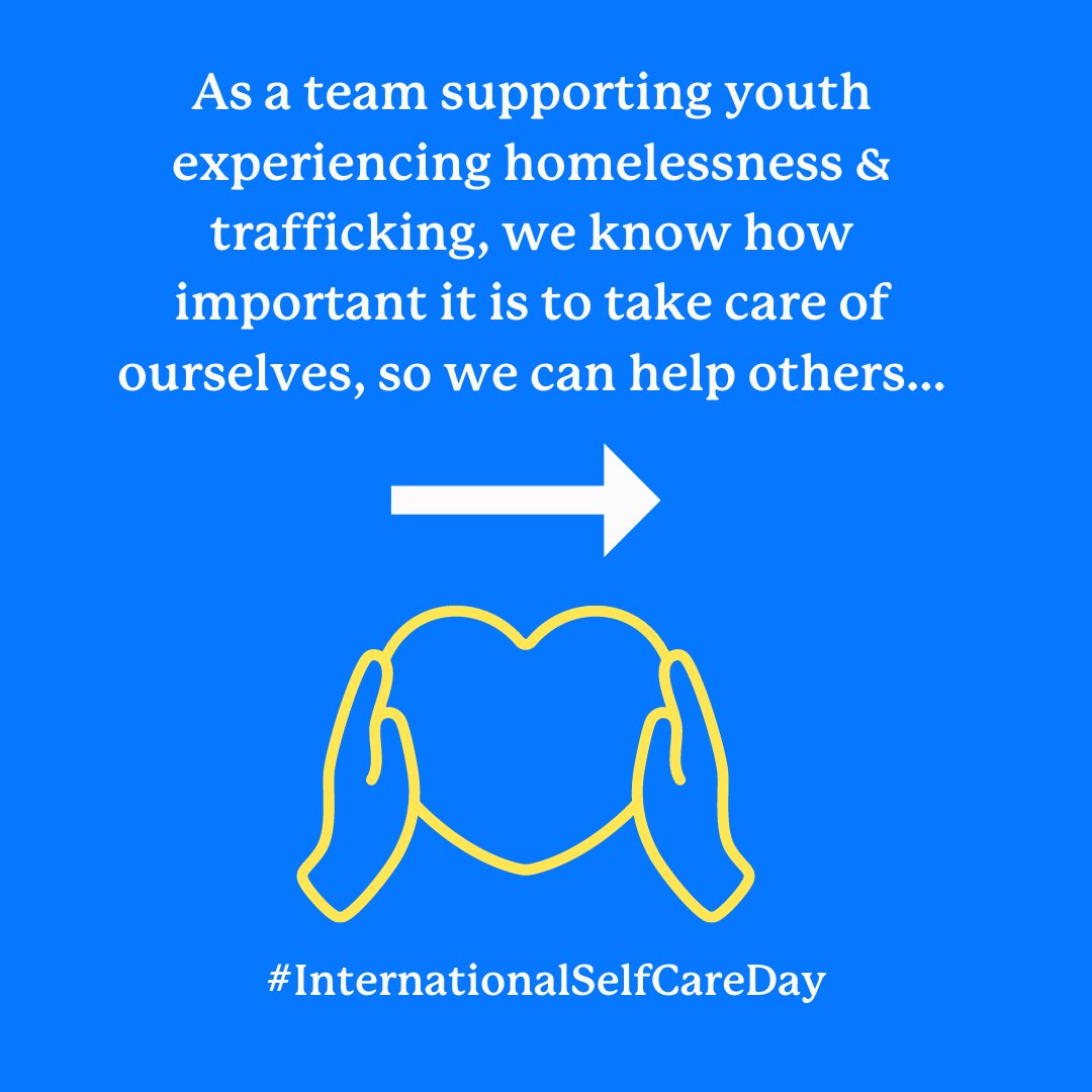 CovenantHouseTO's tweet photo. #InternationalSelfCareDay is this weekend and a great opportunity to pause and reflect on the importance of taking care of yourself. Check out the tips in this post, and learn more about how we support the health and well-being of the youth we serve: https://t.co/tIZbGRmhAP https://t.co/aSKvsDgNOn